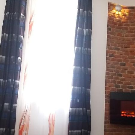 Apartment With Fireplace 利沃夫 外观 照片